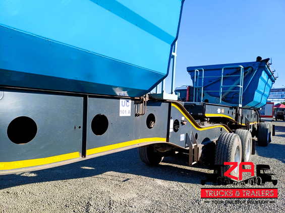 2021 AFRIT 18 CUBE SIDE TIPPER TRAILER #53383